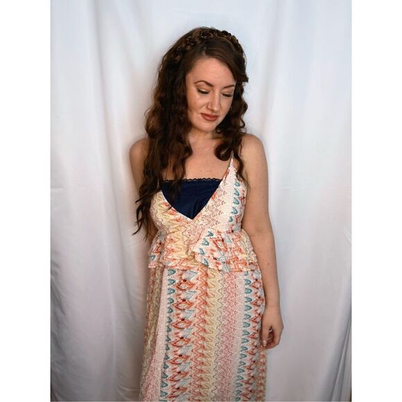 Anthropologie Hummingbird Maxi Dress - Picture 13 of 13